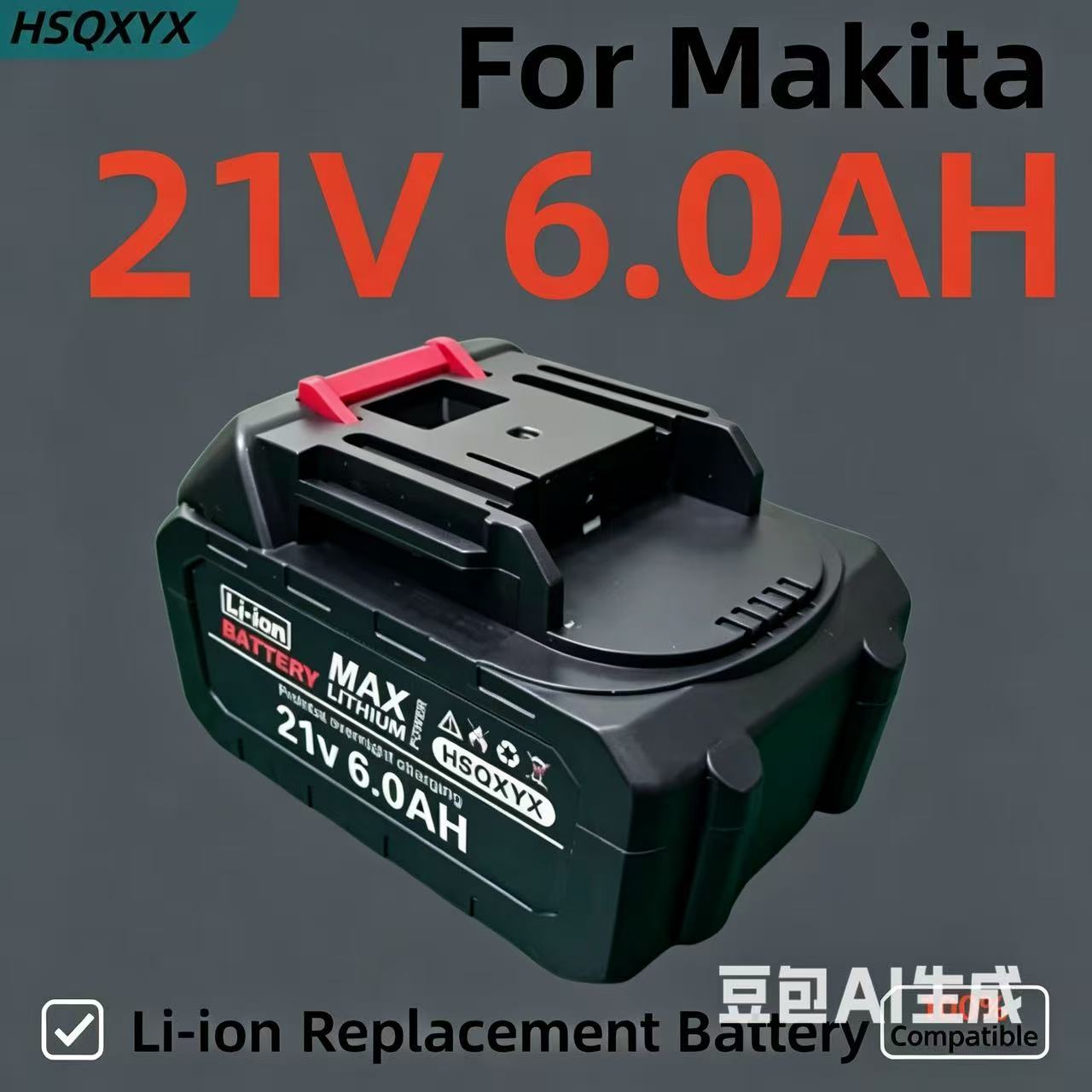 Makita Drill Hp1640 - Batteria Intelligente Makita 21V 6.0Ah 5S2P