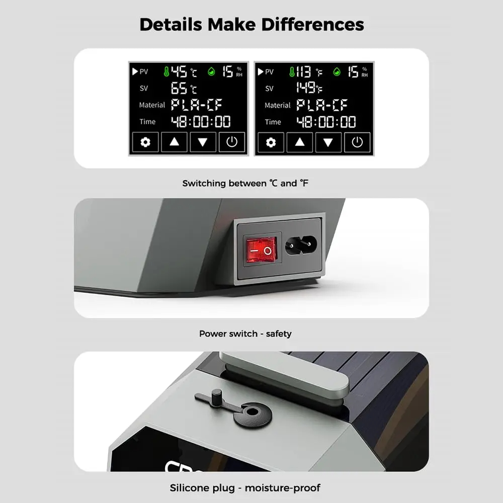 Essiccatore per Filamenti Crea - Creality Printer Ender 3 V3 recensione e prezzo