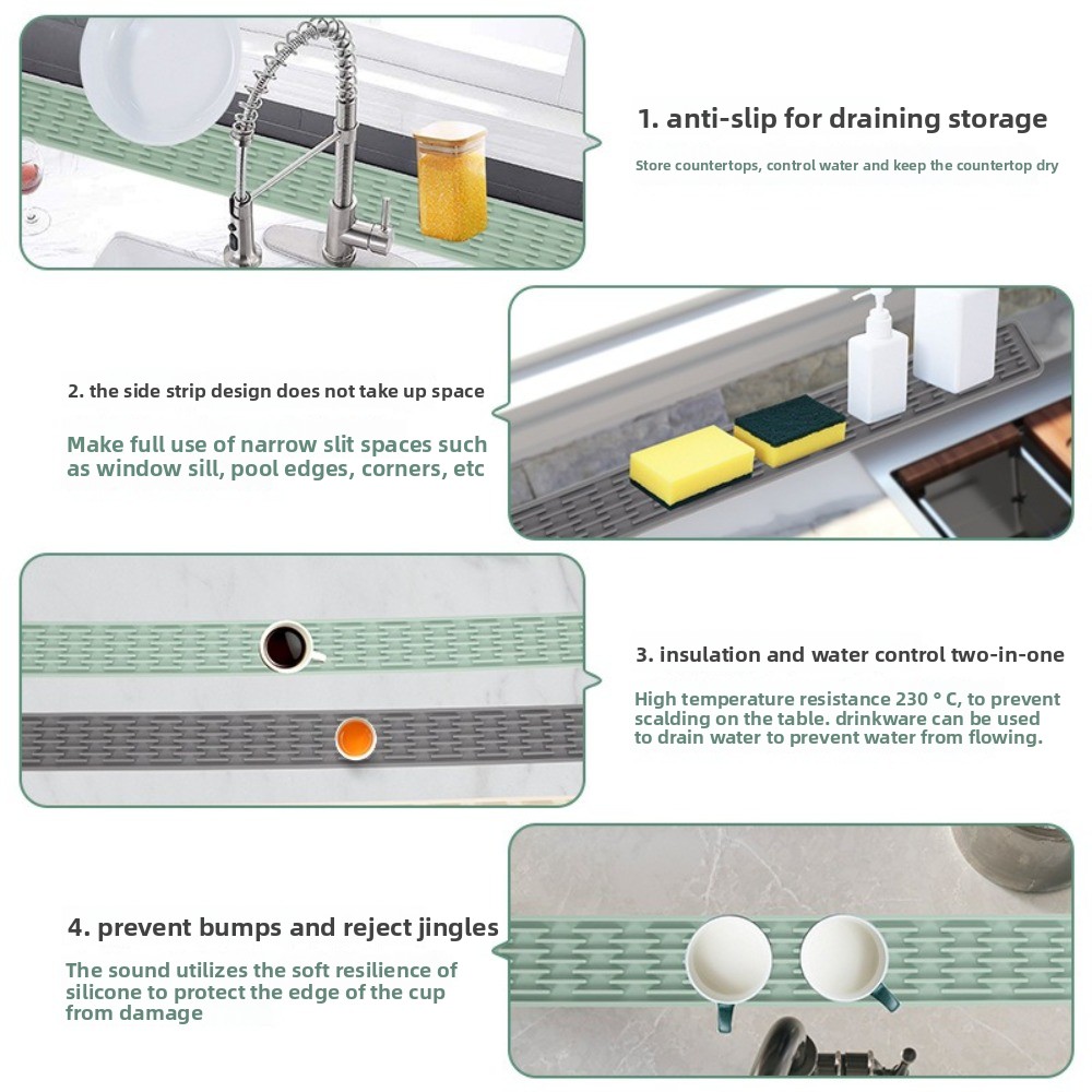 Tappetino per drenaggio in sil - Silicone Tap Washer recensione e prezzo